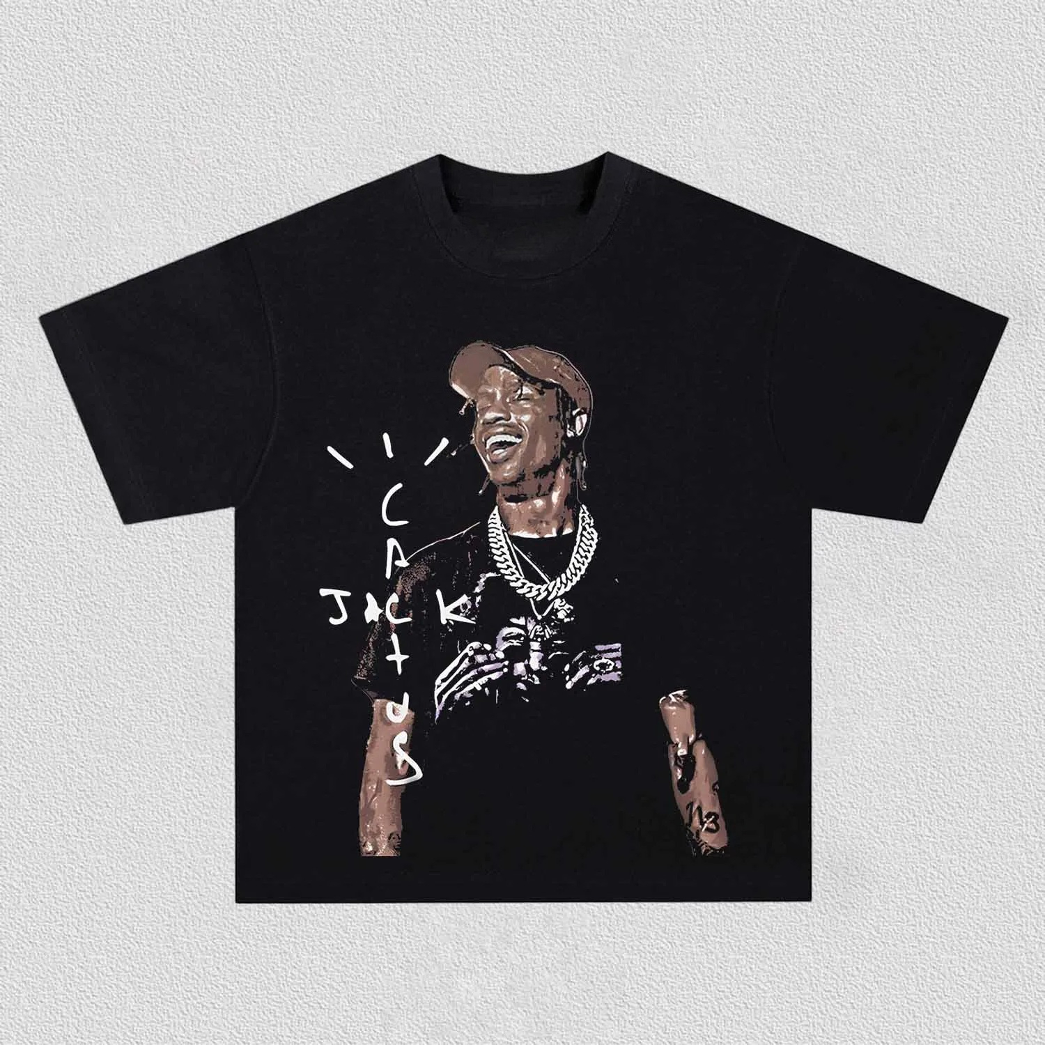 Cactus Jack Tee - Travis Scott Cactus Jack Portrait T-Shirt