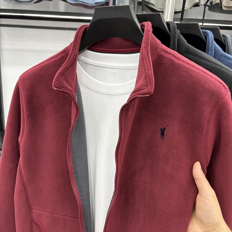 Streetwear Brand Hoodie - High end brand cardigan sweatshirt men's