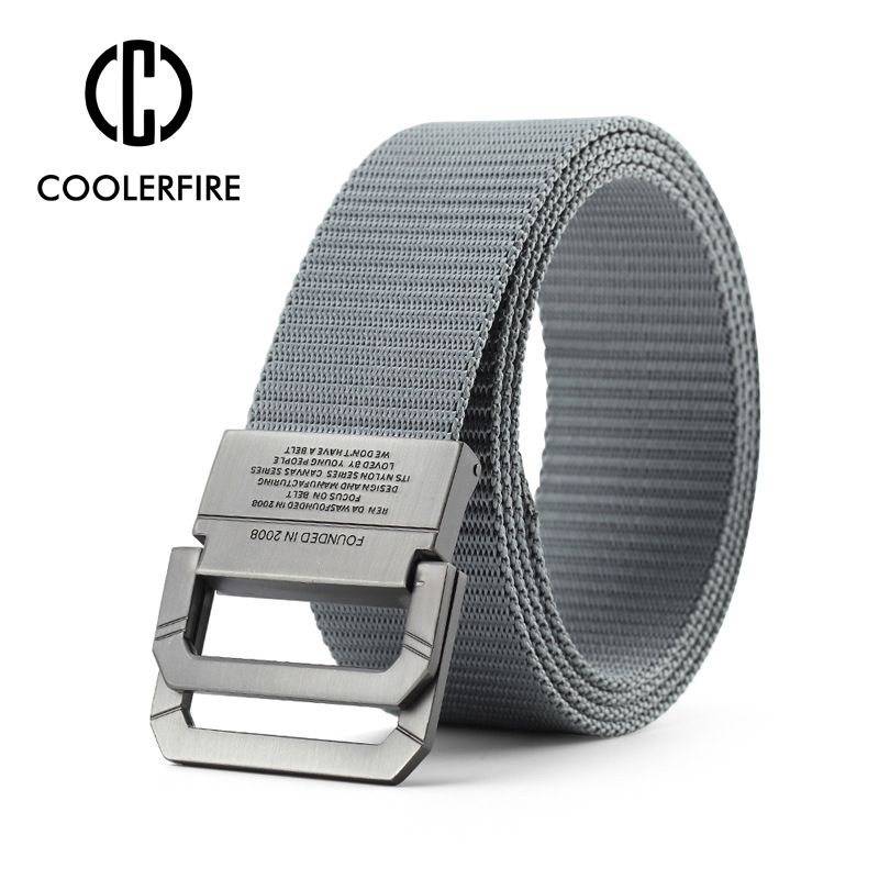 Off White Belt - Men Belts Automatic Buckle Metal Webbing