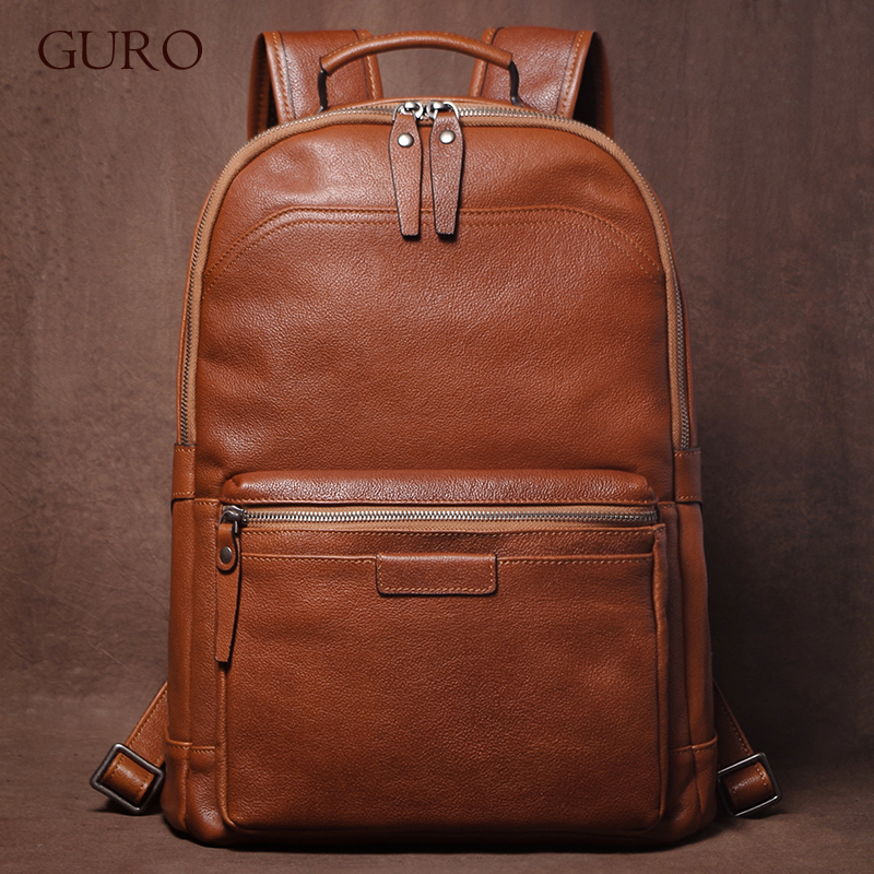 Streetwear Brand Backpack - GURO Luxury Brand Real Leather Backpack