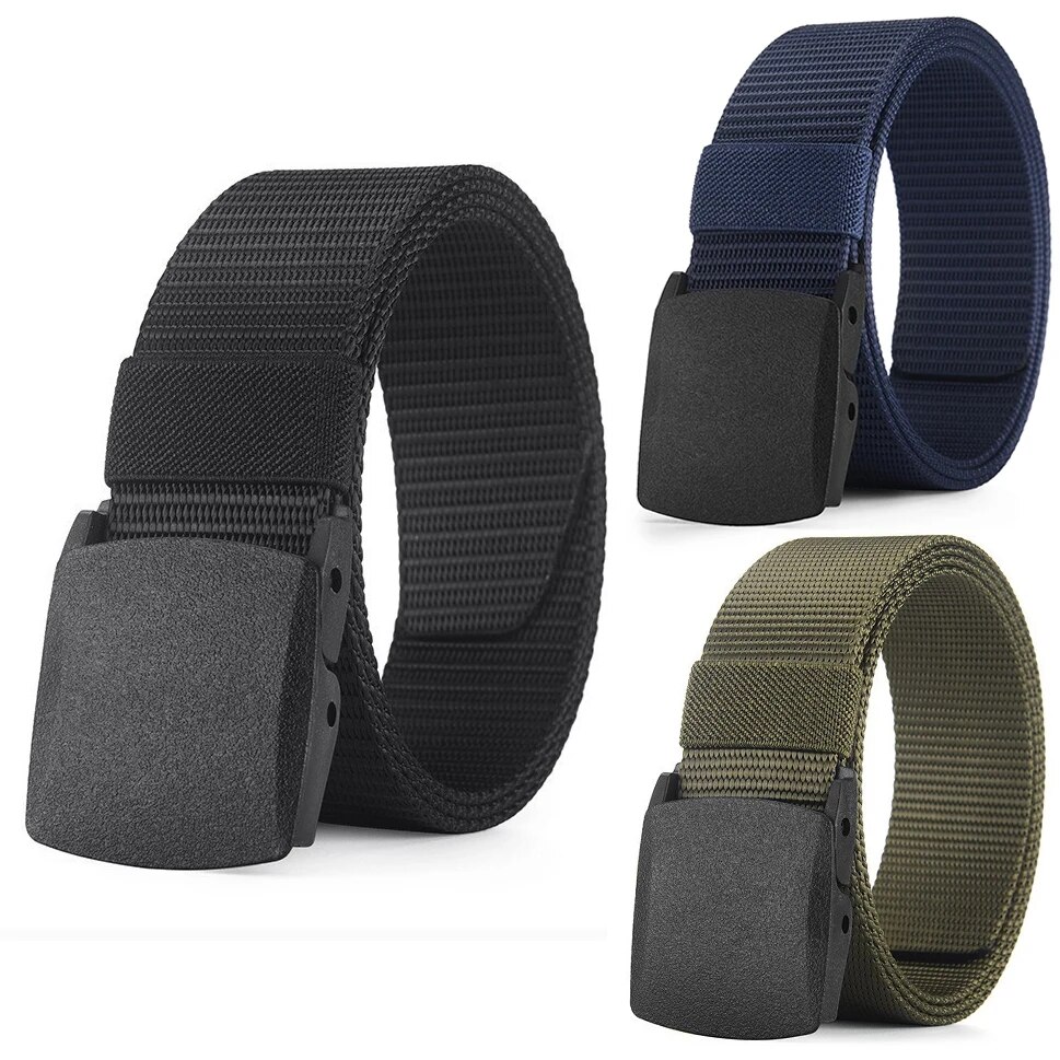 Off White Belt - Men's Belt Outdoor Casual Canvas Belt