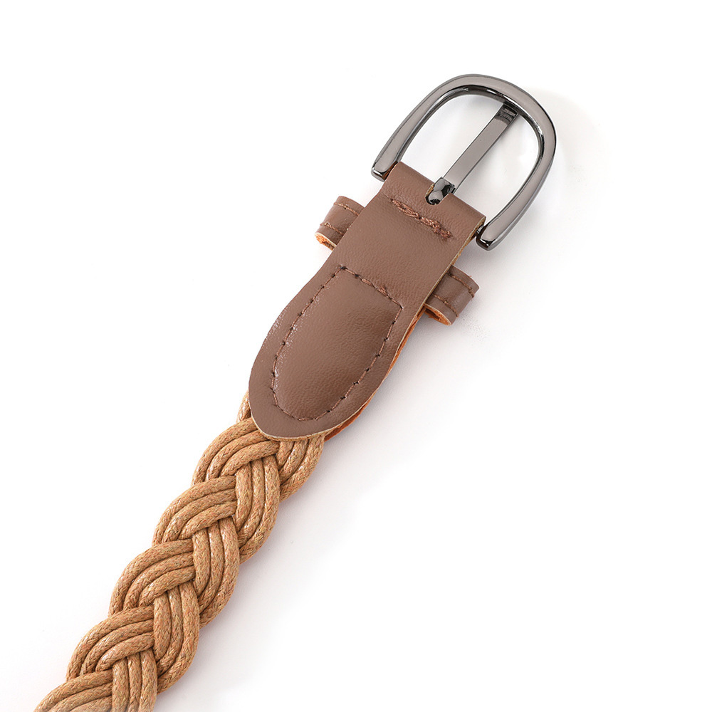 Women's Retro Vintage Woven Th - Off White Belt 评论和价格