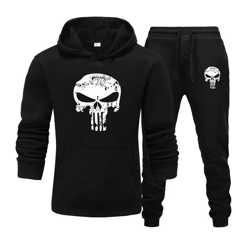 2 Pieces Sets Tracksuit Hooded - Streetwear Brand Hoodie 评论和价格