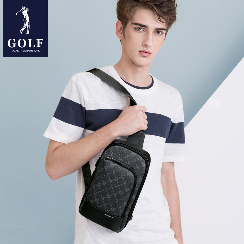GOLF Men's Chest Bag  Leisure  - Streetwear Brand Backpack 评论和价格