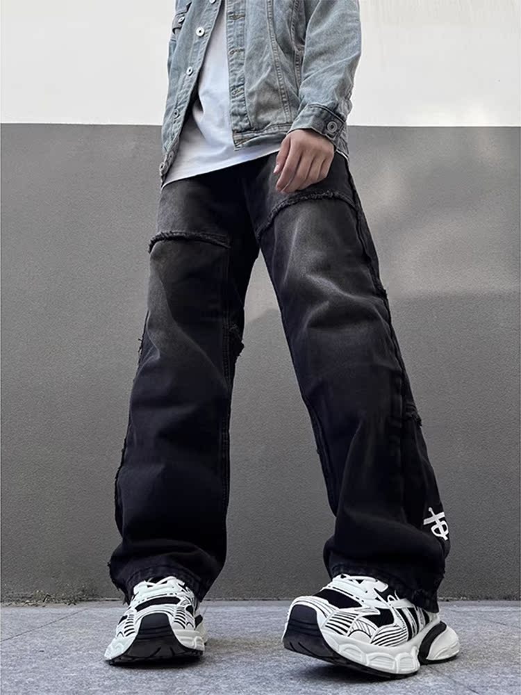 American Vibe Print Men's Jean - Streetwear Brand Denim 评论和价格