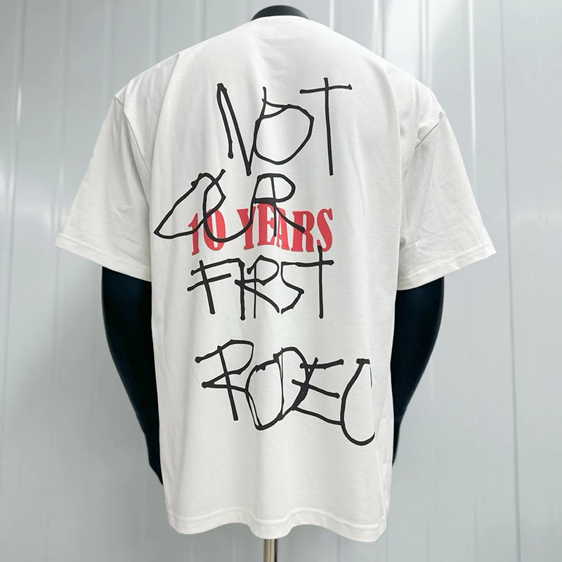 2025 Summer Letters Logo Graff - Cactus Jack Tee 评论和价格