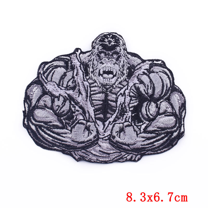 Sports Fitness Applique Patch  - Streetwear Brand Stickers 评论和价格