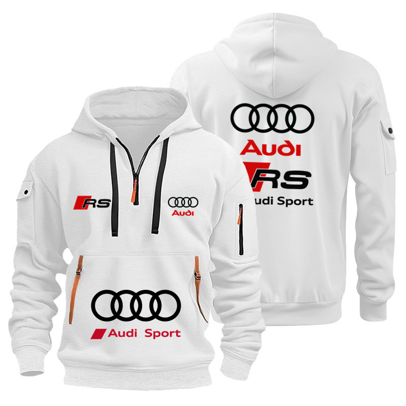 Audi Brand Unisex Motorcycle R - Streetwear Brand Hoodie 评论和价格
