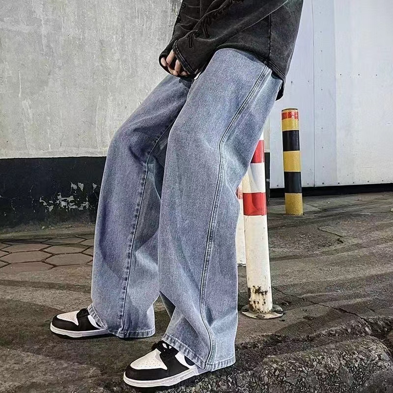 2023New Streetwear Loose Jeans - Streetwear Brand Denim 评论和价格