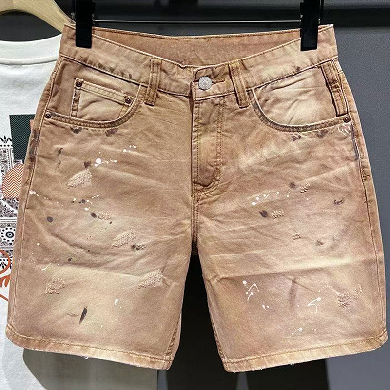 Hip-Hop Streetwear Men's Denim - Streetwear Brand Pants 评论和价格