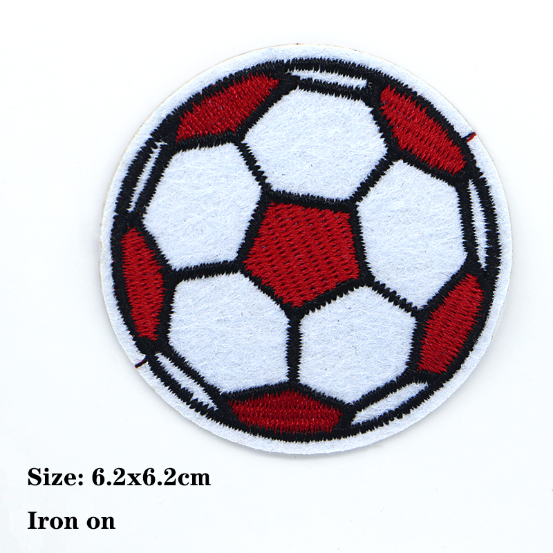 2 Pcs Fashion Round Football S - Streetwear Brand Stickers 评论和价格
