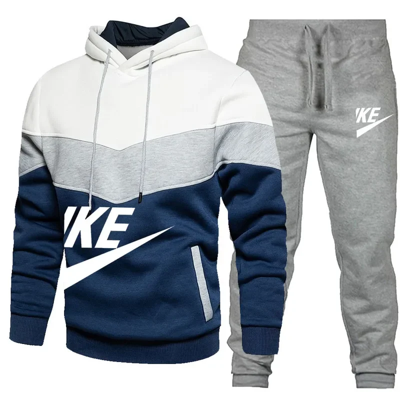 2025 New Men Autumn Winter Set - Streetwear Brand Hoodie 评论和价格