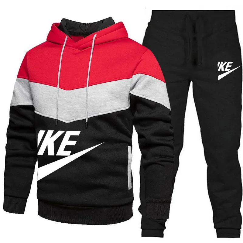 2025 New Men Autumn Winter Set - Streetwear Brand Hoodie 评论和价格