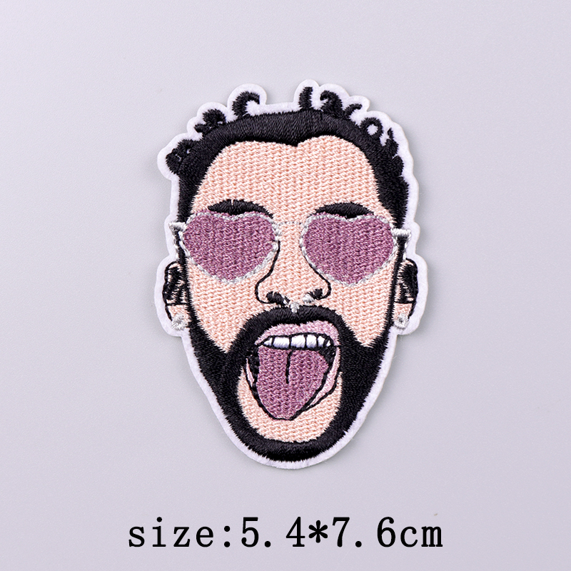 Bad Bunny Patches For Clothing - Streetwear Brand Stickers 评论和价格