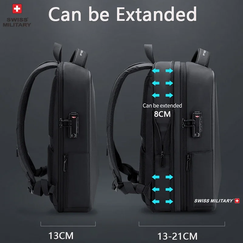 Swiss Military Brand Laptop Ba - Streetwear Brand Backpack 评论和价格
