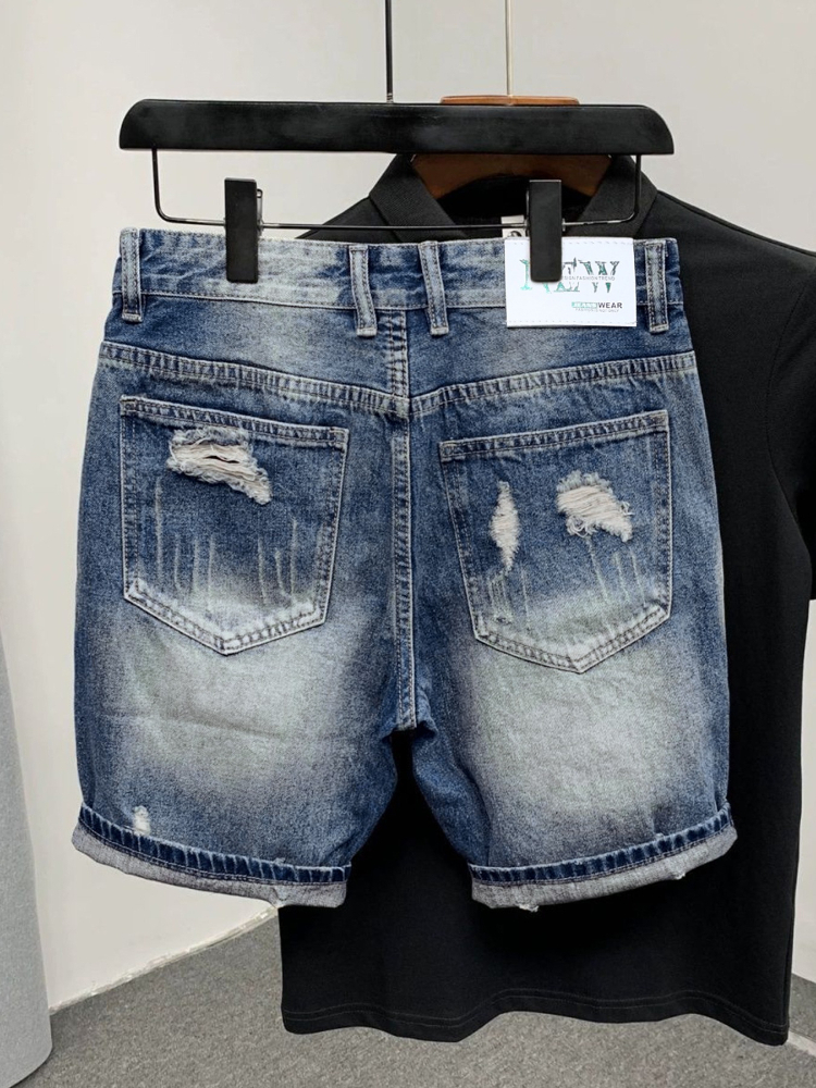 2026 Summer Ripped Straight Me - Streetwear Brand Denim 评论和价格