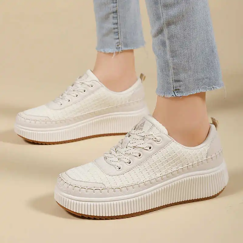Brown Shoes Woman Flats Autumn - Streetwear Outfit Brand 评论和价格