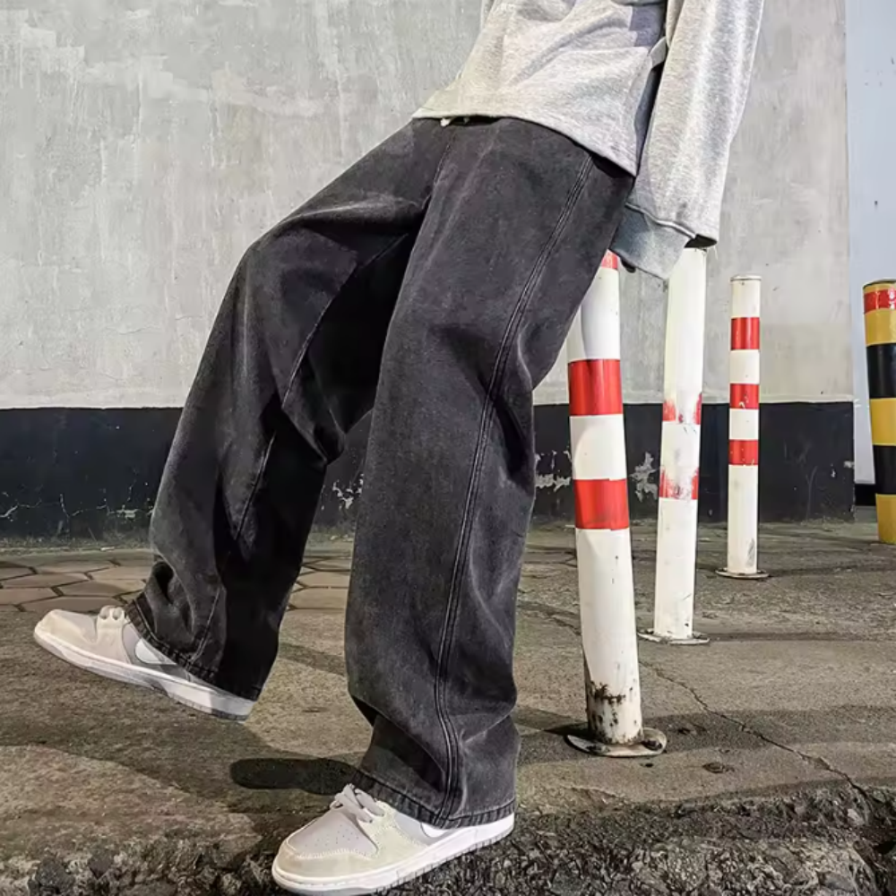 2025 New Streetwear Loose Jean - Streetwear Brand Denim 评论和价格