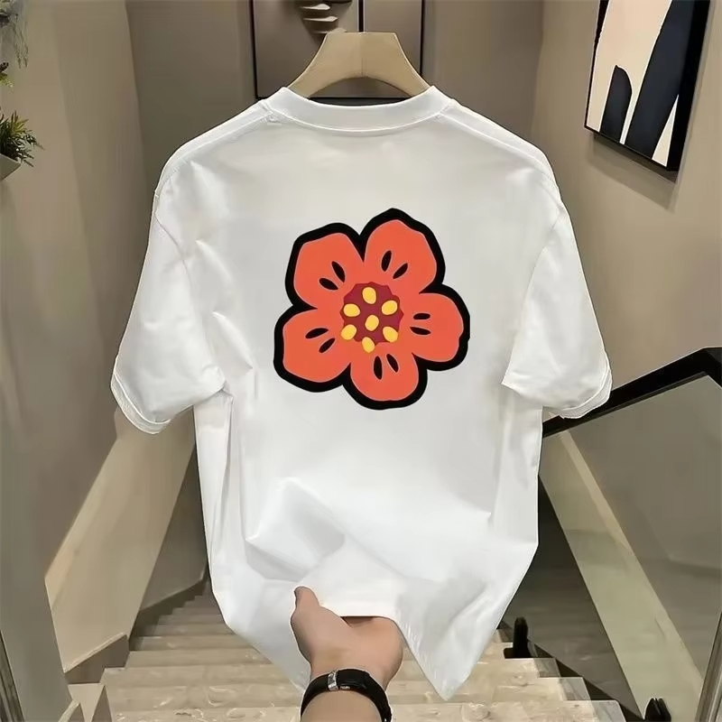 2026 Cartoon Flower T-Shirt Me - Streetwear Brand With Flowers 评论和价格