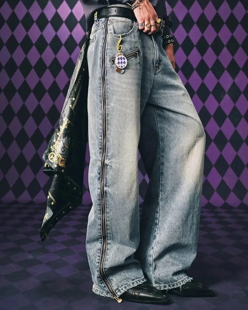Y2K Streetwear Men Hip Hop Har - Streetwear Brand Pants 评论和价格