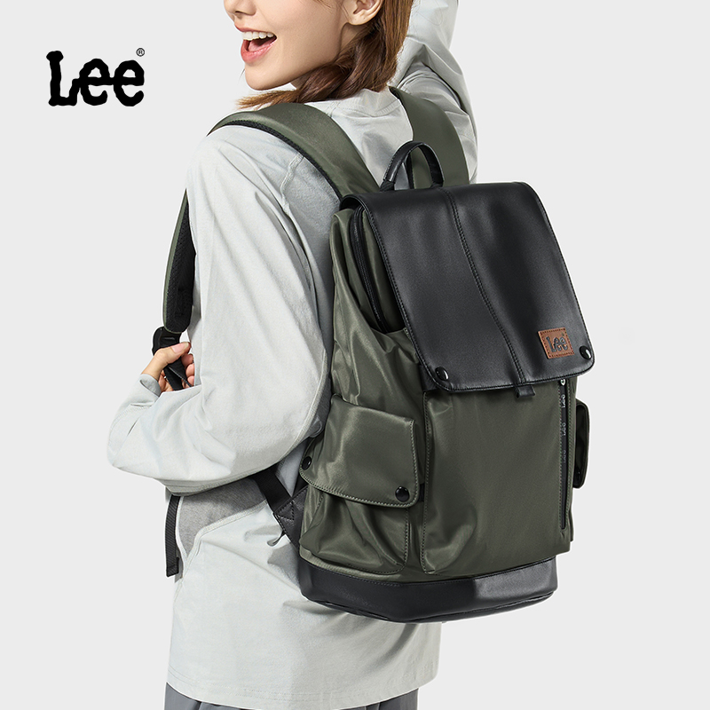 Lee Brand Large Capacity Flip  - Streetwear Brand Backpack 评论和价格