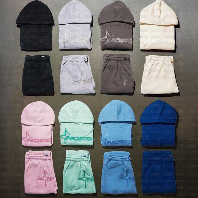 NOFS Letter Embroidery Fashion - Streetwear Brand Hoodie 评论和价格