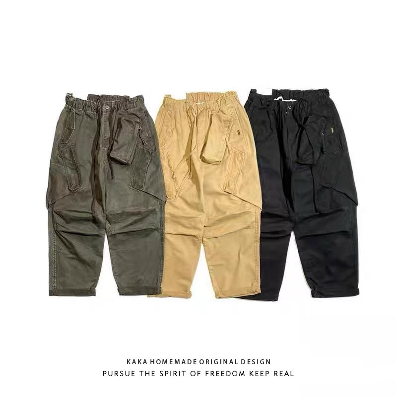 Autumn Japanese Youth Streetwe - Streetwear Brand Pants 评论和价格
