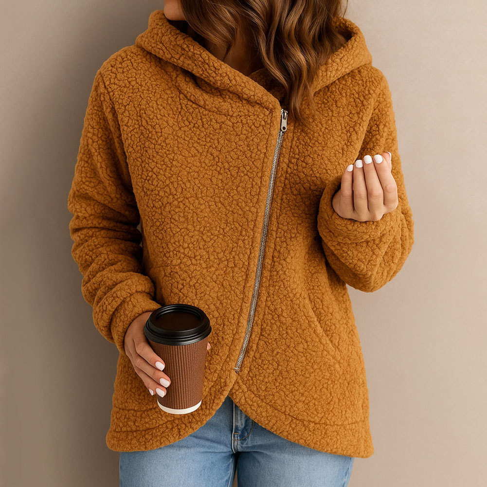 Women Warm Hooded Jacket Autum - Streetwear Brand Hoodie 评论和价格