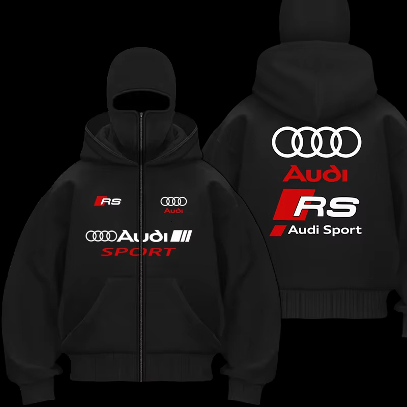 Audi Brand Windproof Warm Moto - Streetwear Brand Hoodie 评论和价格