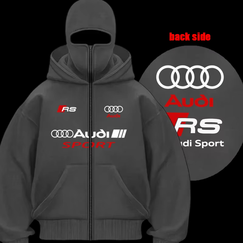 Audi Brand Windproof Warm Moto - Streetwear Brand Hoodie 评论和价格