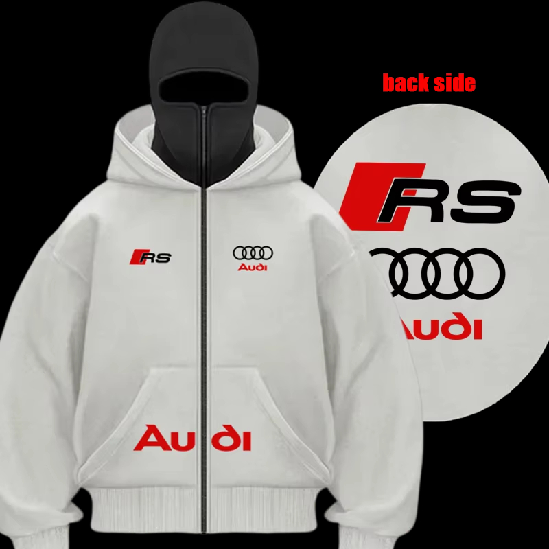 Audi Brand Windproof Warm Moto - Streetwear Brand Hoodie 评论和价格