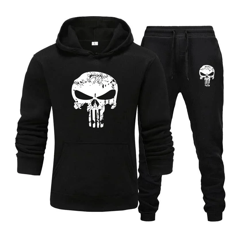 2 Pieces Sets Tracksuit Hooded - Streetwear Brand Hoodie 评论和价格