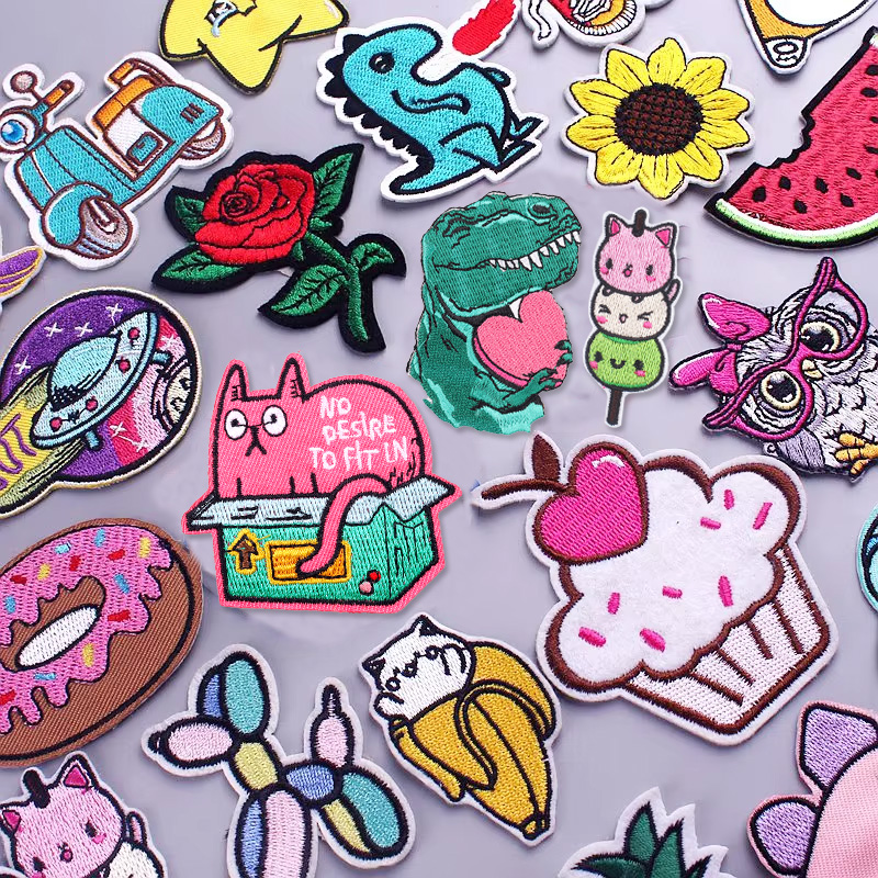 Cute Animals Dinosaur Patch Ir - Streetwear Brand Stickers 评论和价格