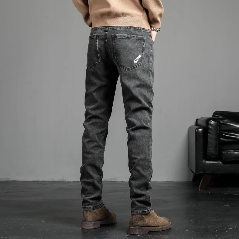 Men's Fashion Vintage Jeans Au - Streetwear Brand Jeans 评论和价格